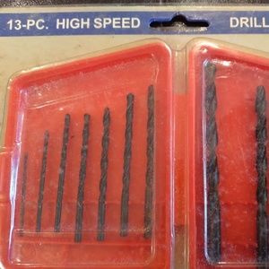 13 pieces high speed drill bit set